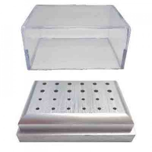CORICAMA Aluminium Bur Holder FG/RA-24 with Lid