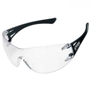 UVEX X-TREND Black Frame HC-AF - Clear Lens Glasses 9177-080 NLA