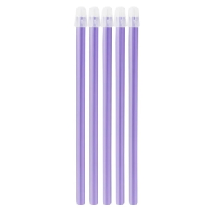 SALIVA Ejectors (100) Lavender Purple with Opaque Tip NLA